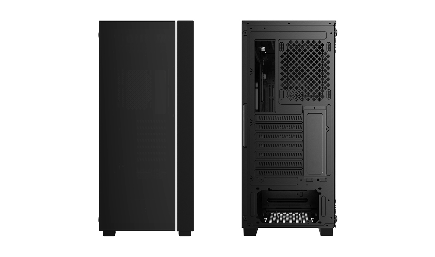 Deepcool - Torre E-ATX Deepcool MATREXX 55 V3 ADD-RGB 3F Negro Cristal Templado