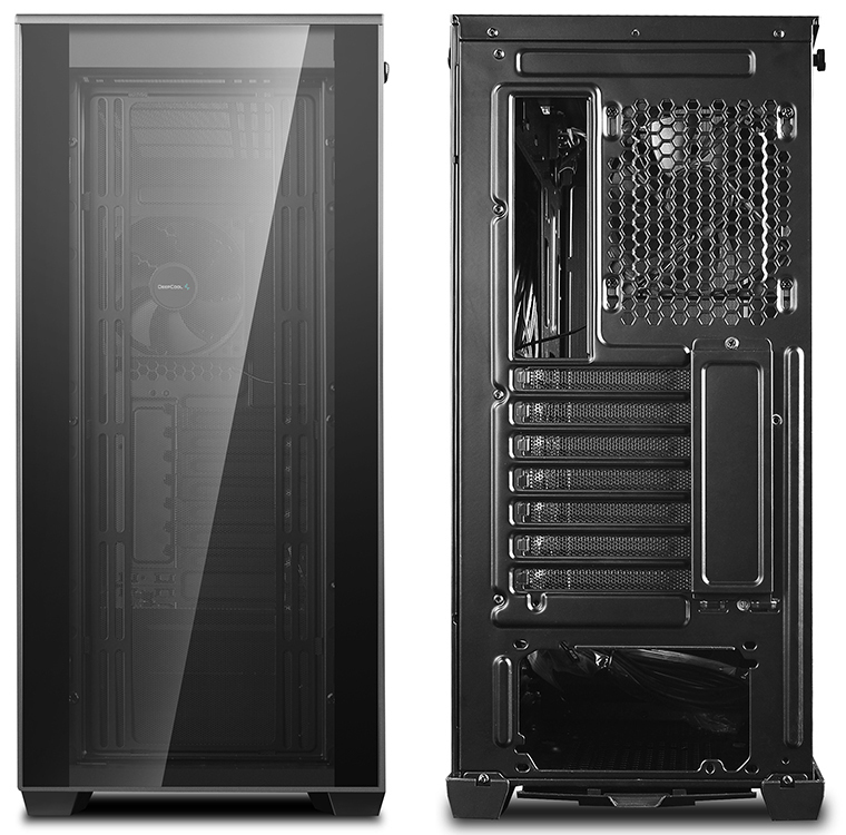 Deepcool - Torre E-ATX Deepcool Matrexx 70 Negro Cristal Templado