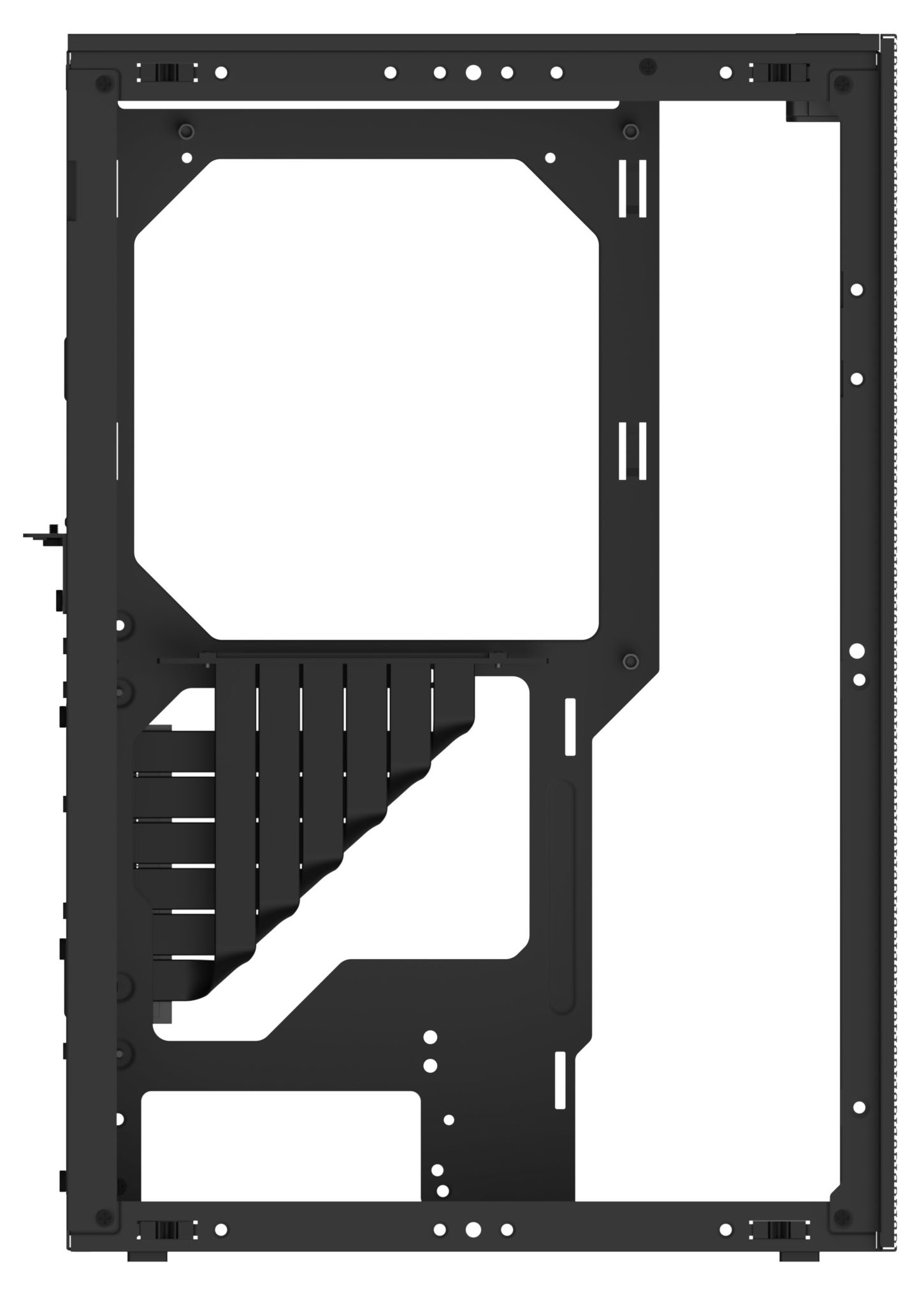 Ssupd - Caja Mini-ITX ssupd Meshroom S PCIe 4.0 Negro