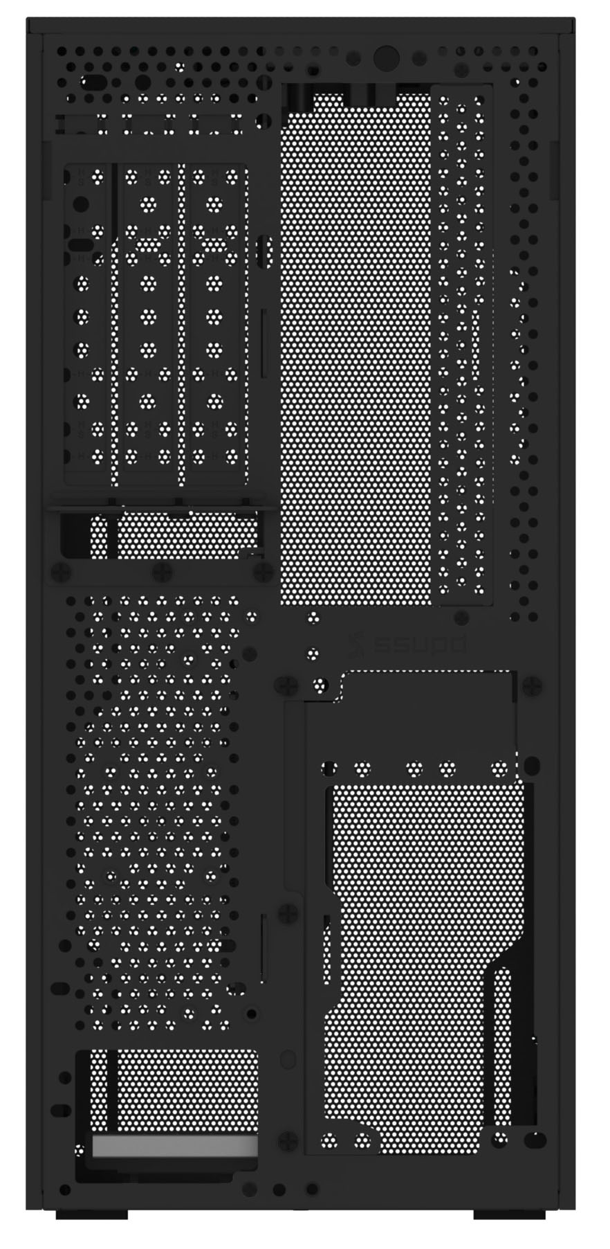 Ssupd - Caja Mini-ITX ssupd Meshroom S PCIe 4.0 Negro