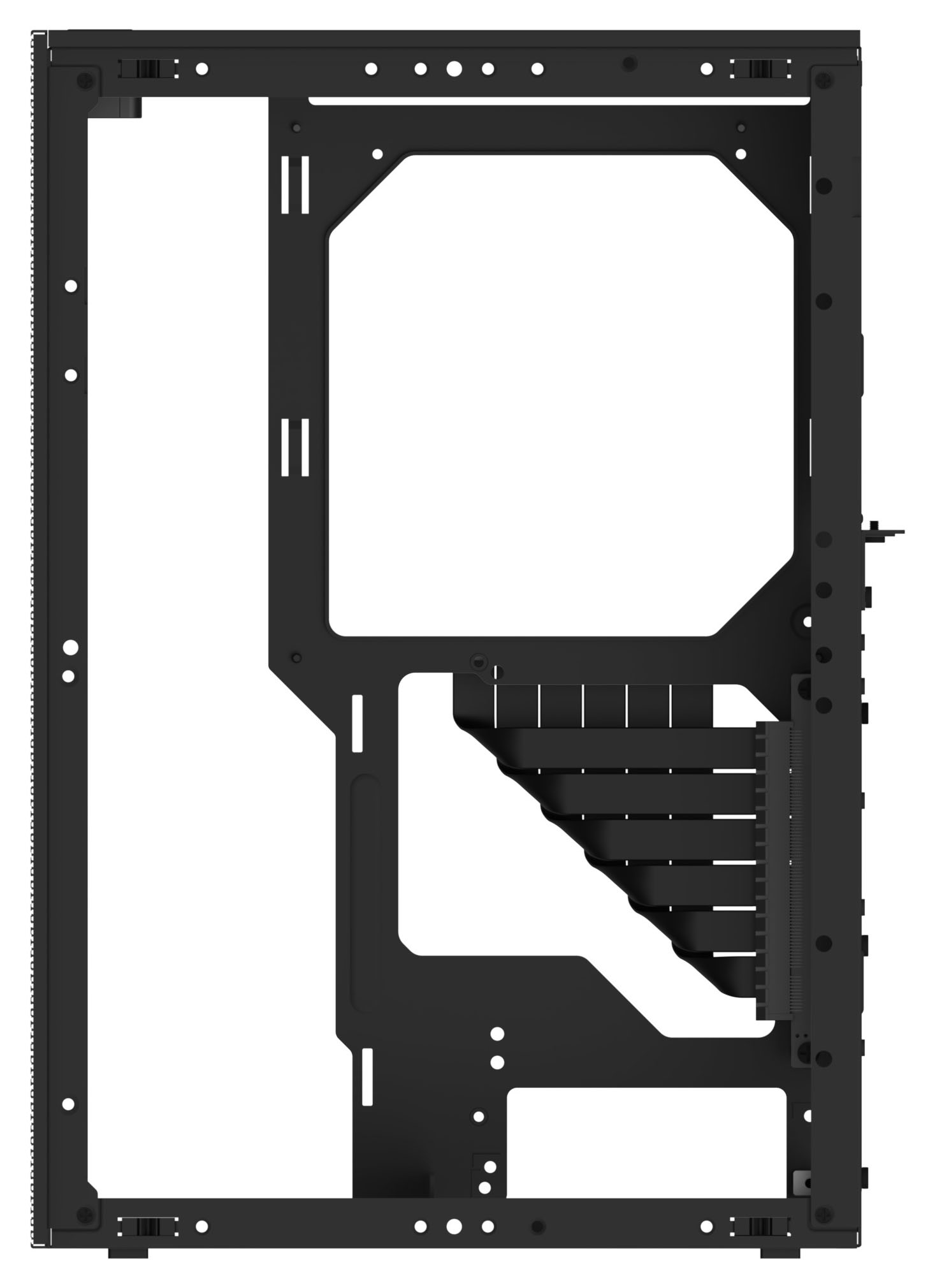 Ssupd - Caja Mini-ITX ssupd Meshroom S PCIe 4.0 Negro