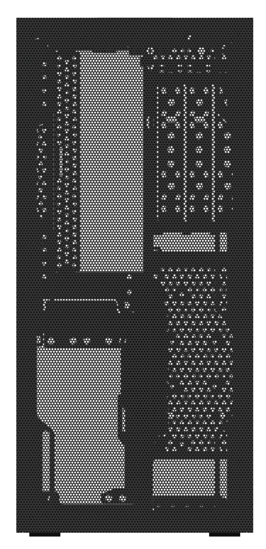 Ssupd - Caja Mini-ITX ssupd Meshroom S PCIe 4.0 Negro