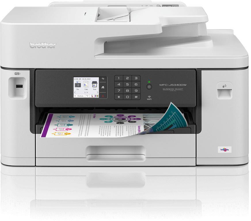  - Impresora Multifunción de Inyección de Tinta Brother MFC-J5340DWE A3 WiFi