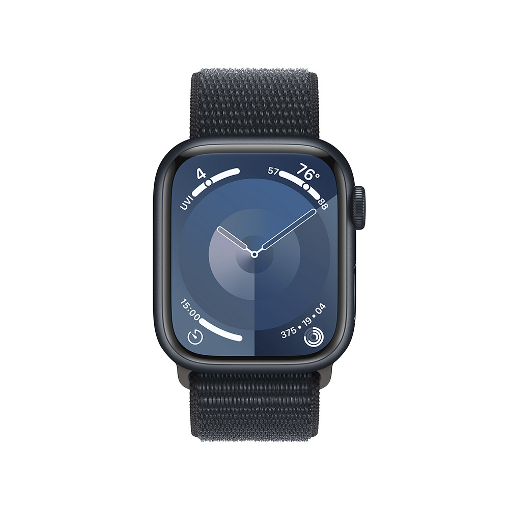 Reloj Smartwatch Apple Watch Series 9 GPS 41mm Midnight Aluminium Case con Midnight Sport Loop