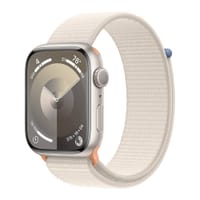 Smartwatch Apple Watch Series 9 GPS 45mm Starlight Aluminium Case con Starlight Sport Loop