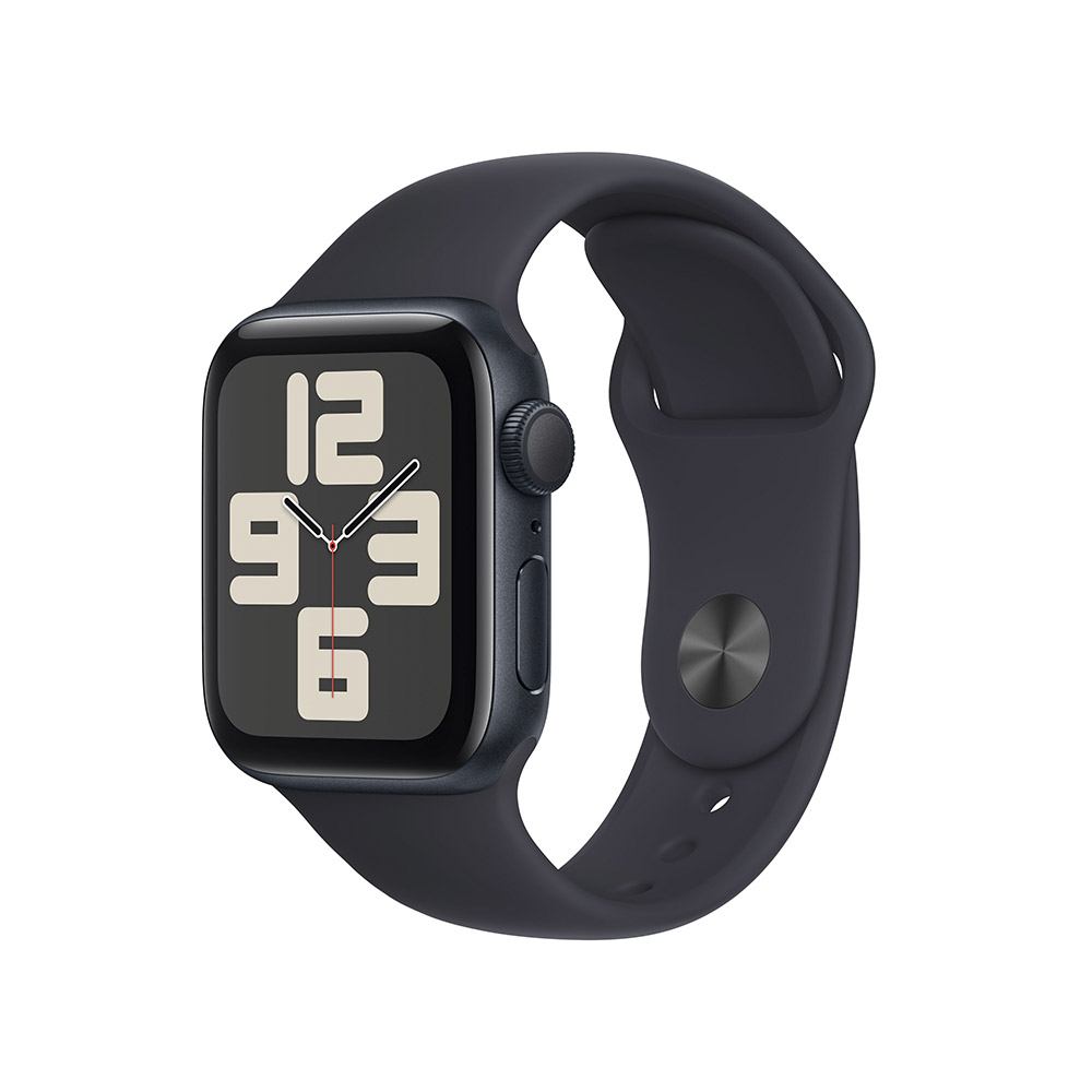 Reloj Smartwatch Apple Watch SE GPS 40mm Midnight Aluminium Case con Midnight Sport Band  (S/M)