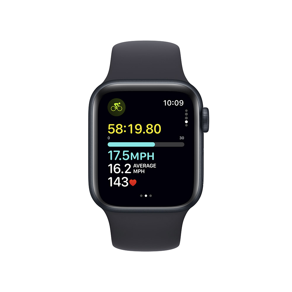 Apple - Smartwatch Apple Watch SE GPS 40mm Midnight Aluminium Case con Midnight Sport Band  (S/M)