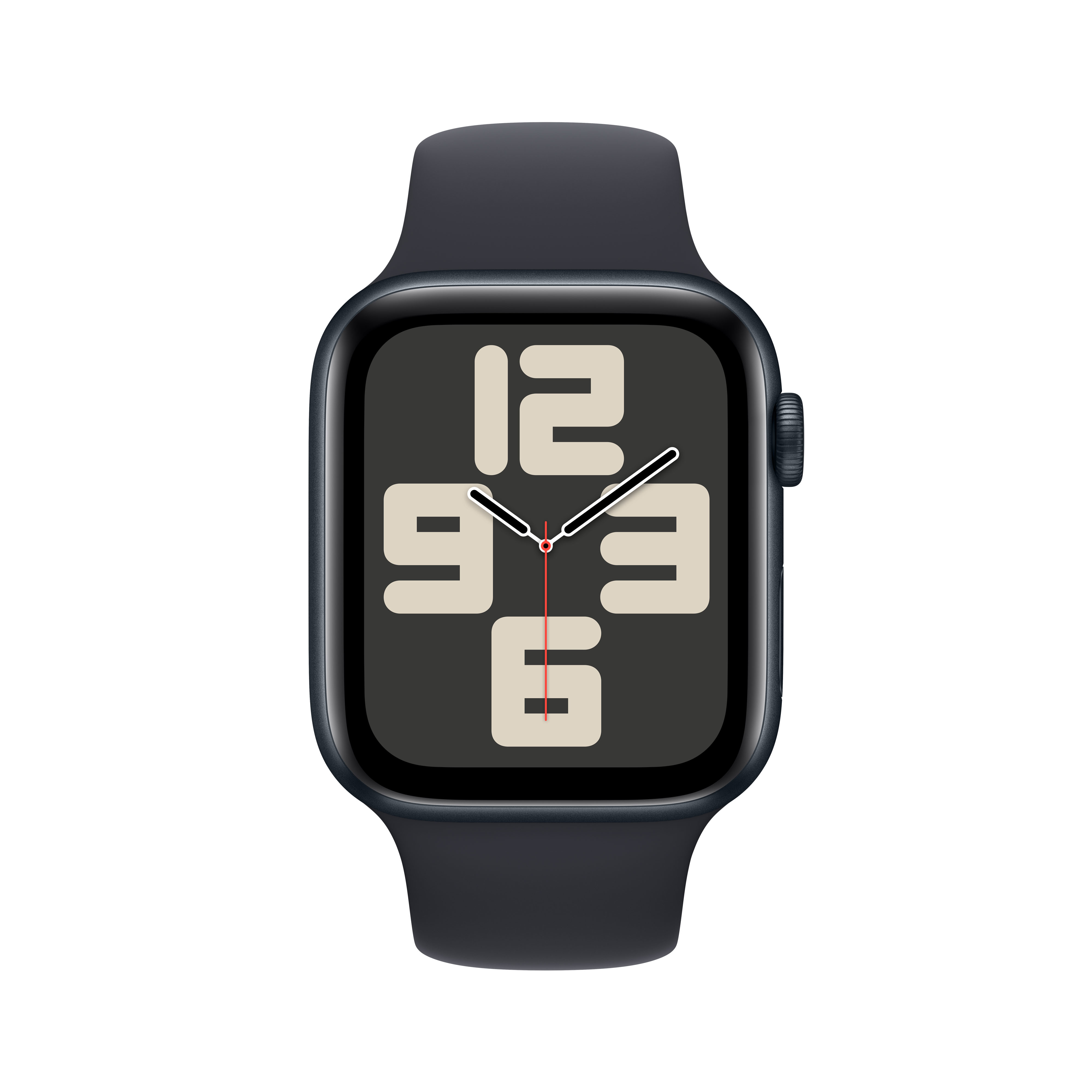 Apple - Reloj Smartwatch Apple Watch SE GPS 44mm Midnight Aluminium Case con Midnight Sport Band  (M/L)