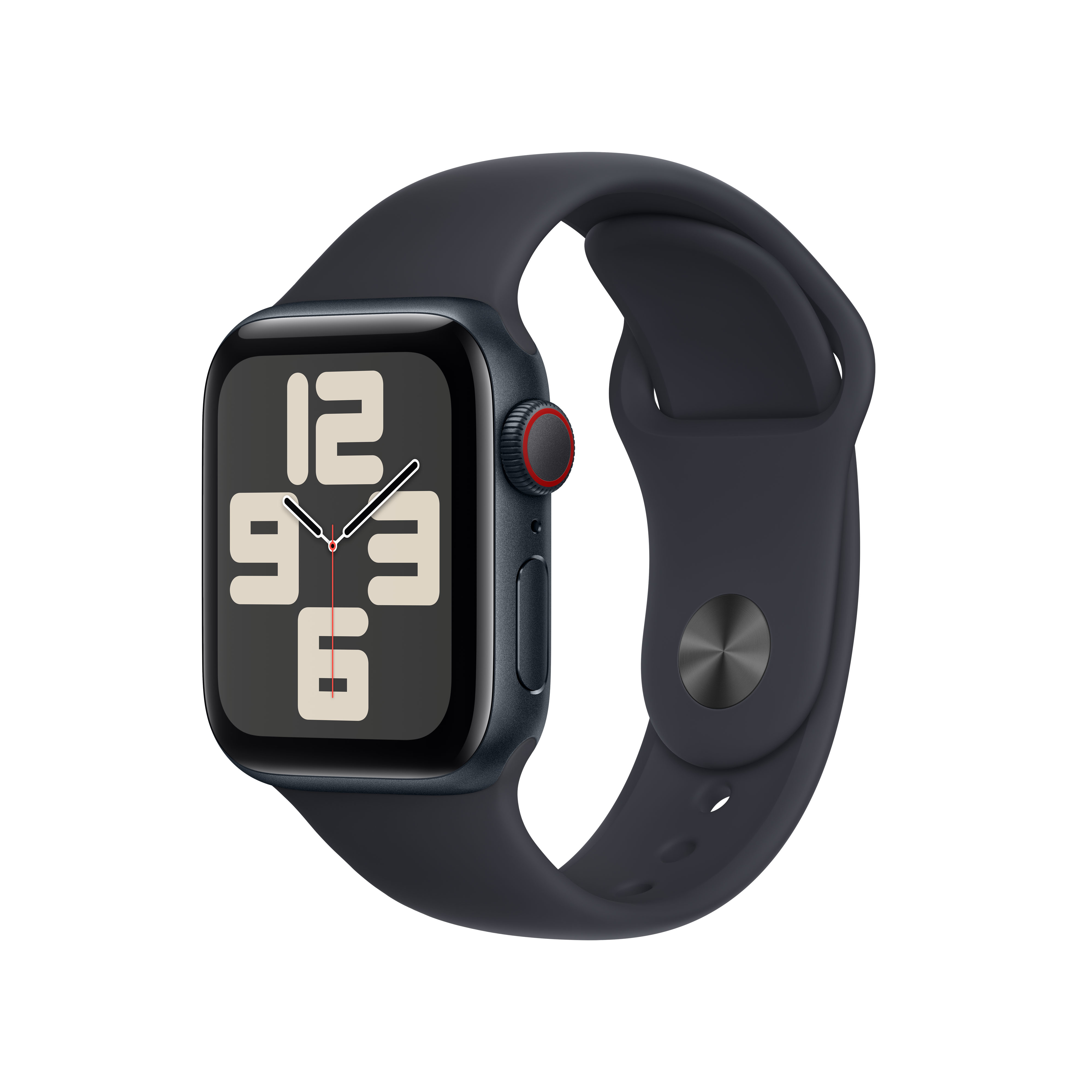 Reloj Smartwatch Apple Watch SE GPS + Cellular 40mm Midnight Aluminium Case con Midnight Sport Band  (S/M)