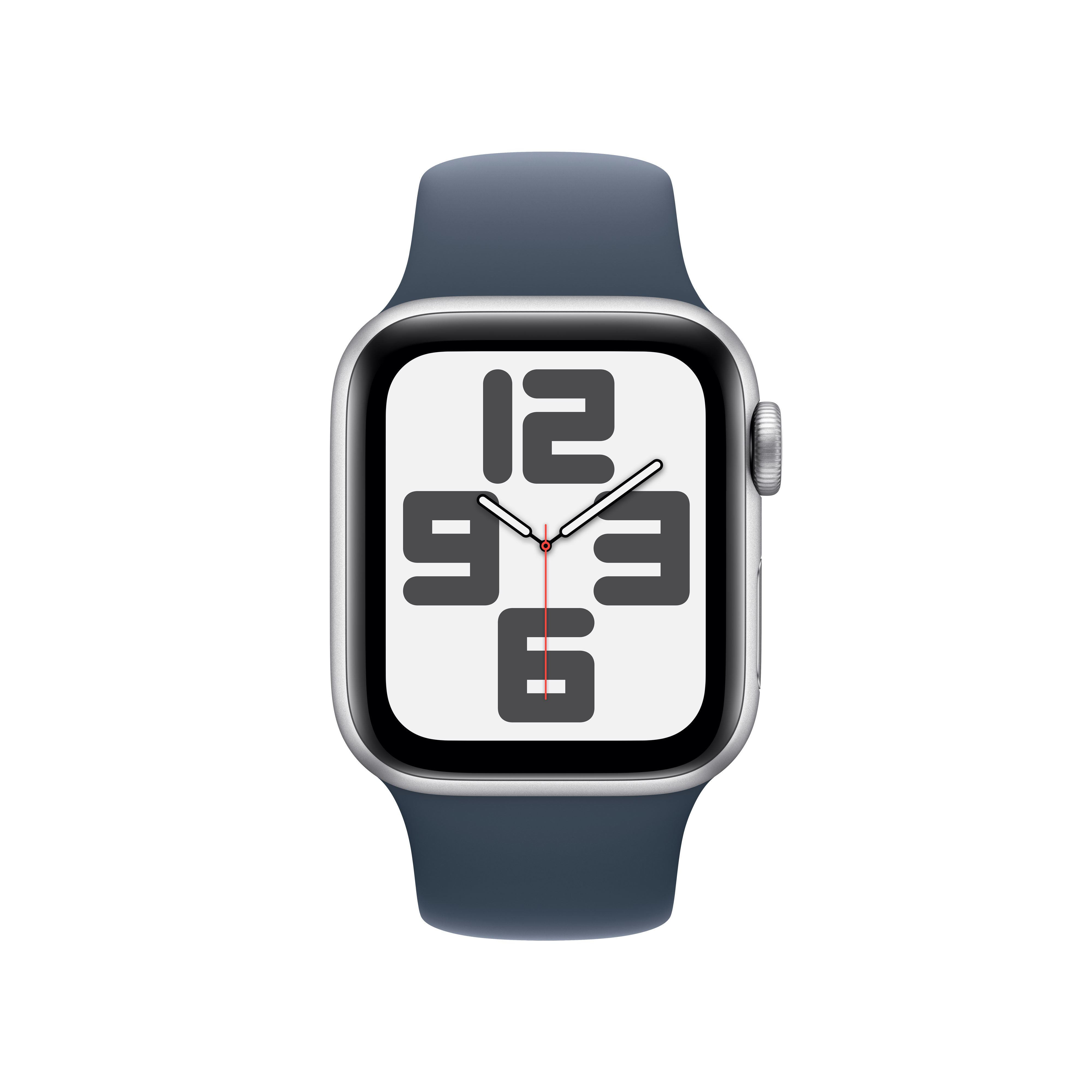 Apple - Reloj Smartwatch Apple Watch SE GPS + Cellular 40mm Silver Aluminium Case con Storm Blue Sport Band  (M/L)