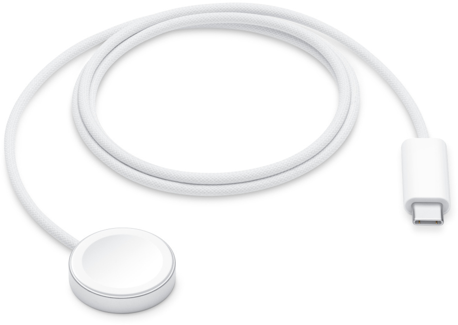 Cable Magnético de Carga Rápida para Apple Watch USB-C 1m Blanco