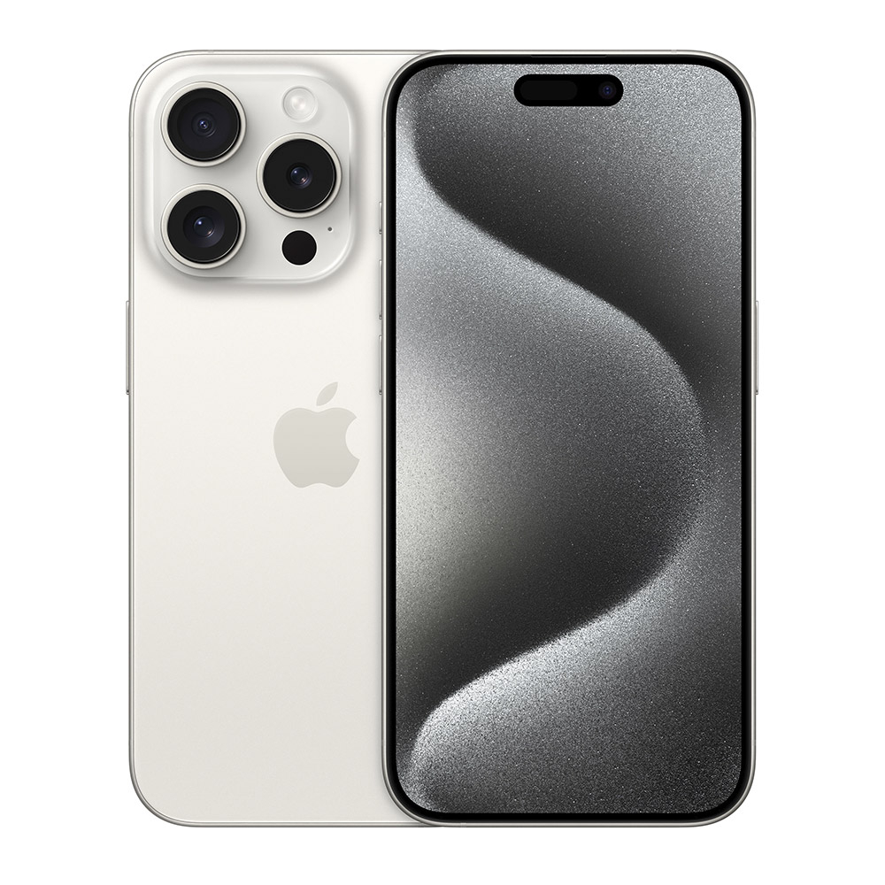 Smartphone Apple iPhone 15 Pro 6.1" 256GB Titânio Branco