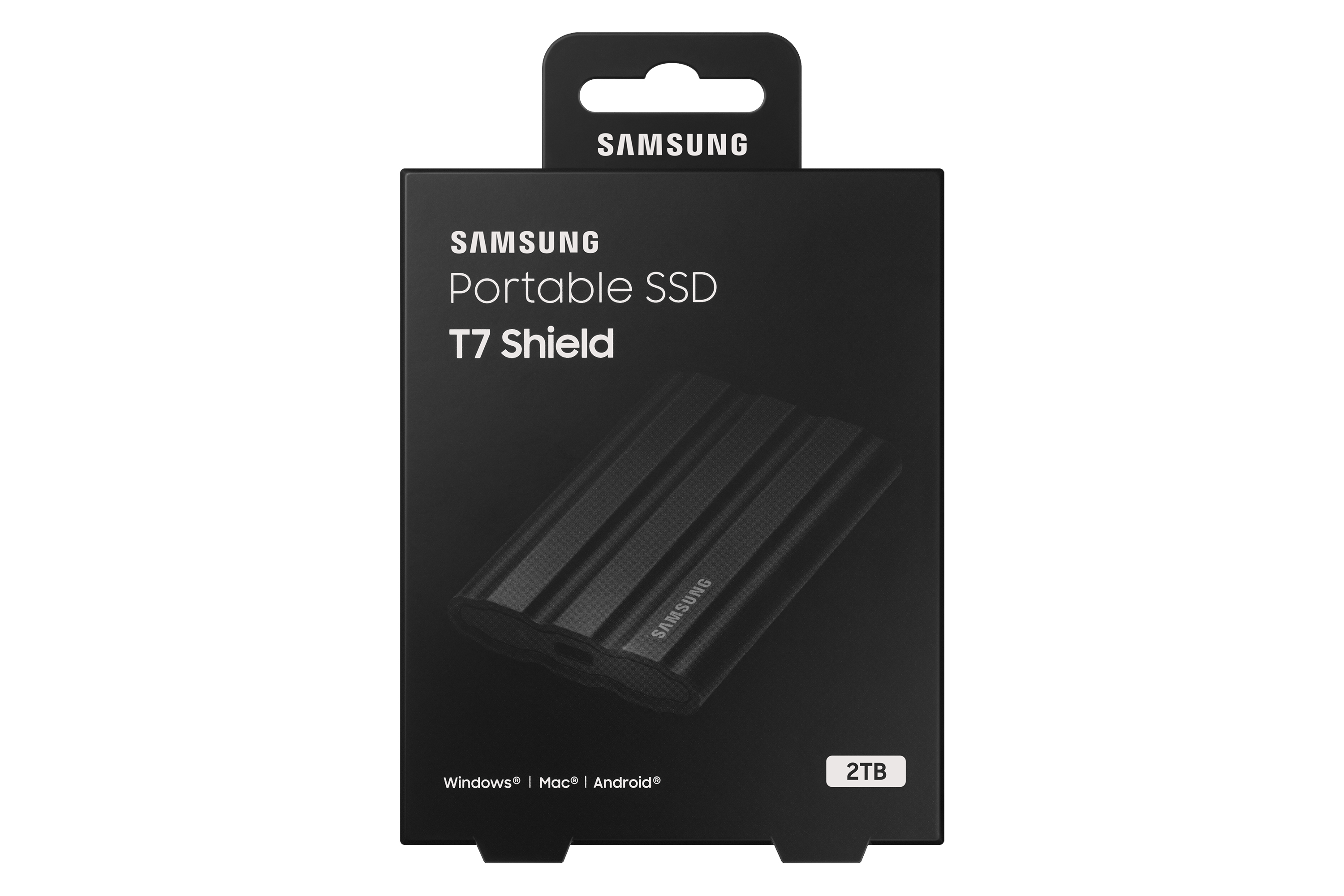 Samsung - SSD Externo Samsung T7 Shield 2TB USB3.2 Gen2 Negro (1050/1000MB/s)