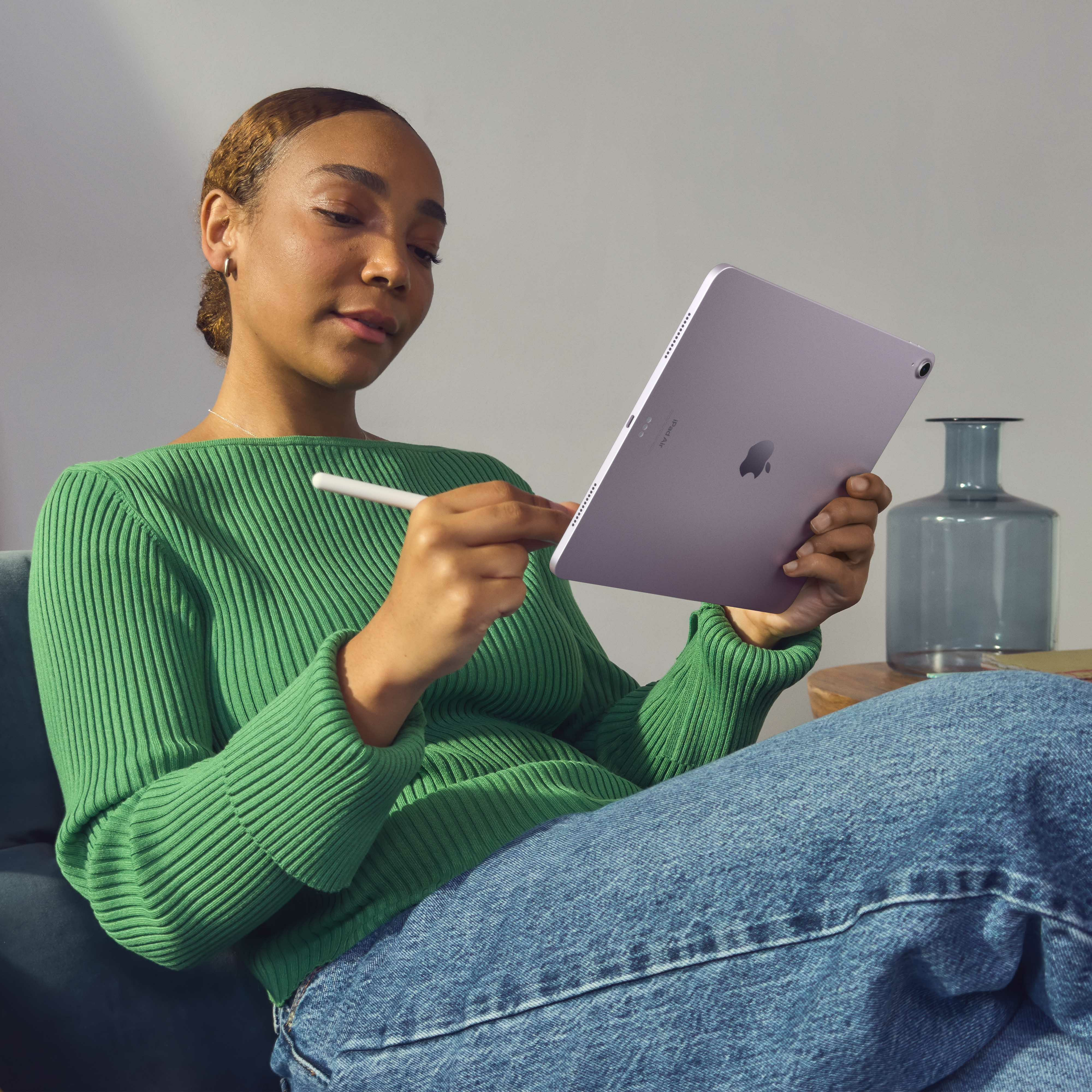 Apple - Tablet Apple iPad Air 11" M2 WiFi + Cellular 128GB Purple