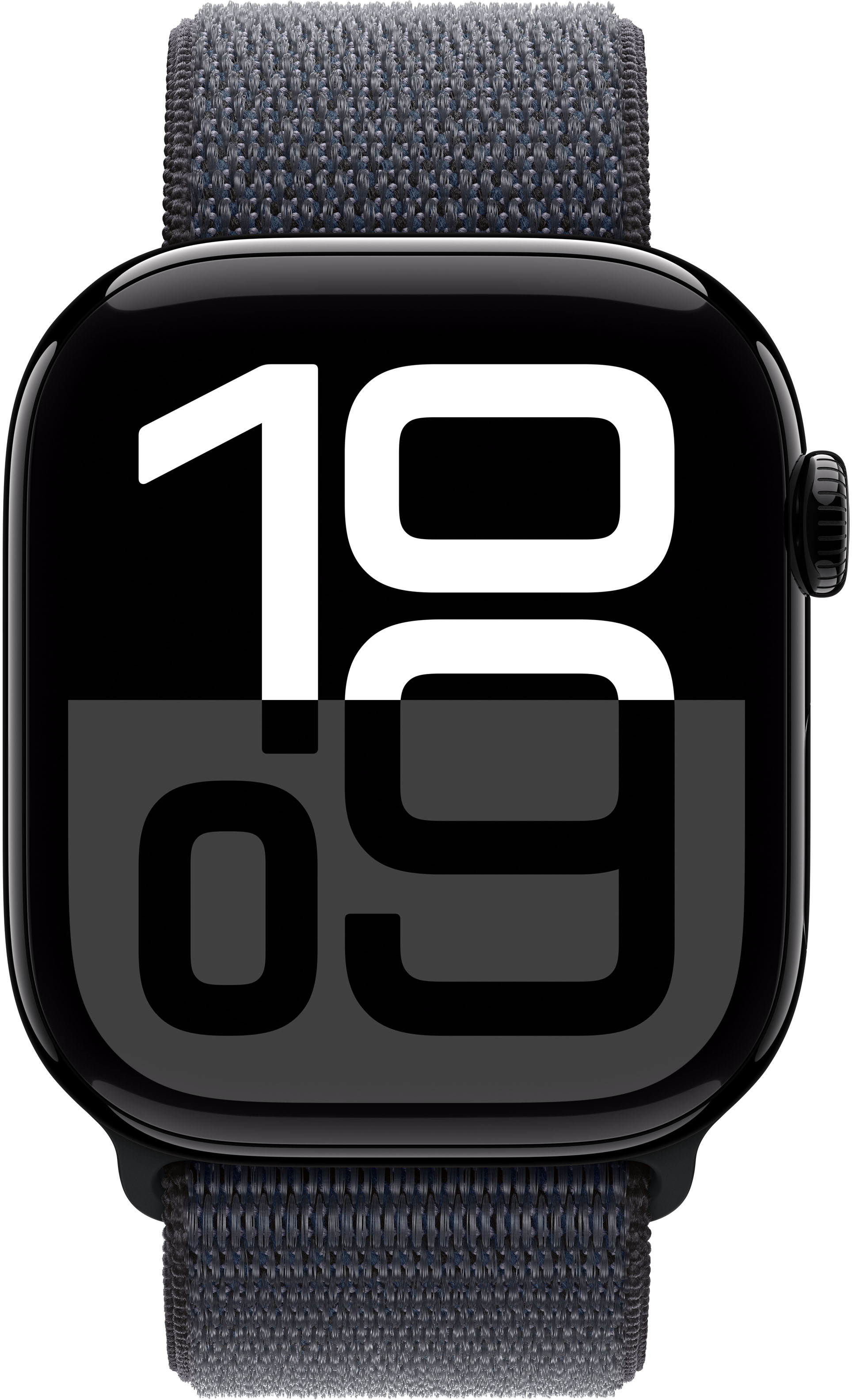 Apple - Smartwatch Apple Watch Series 10 GPS 46mm Alumínio Negro Brilhante c/ Pulsera Loop Deportiva Tinto