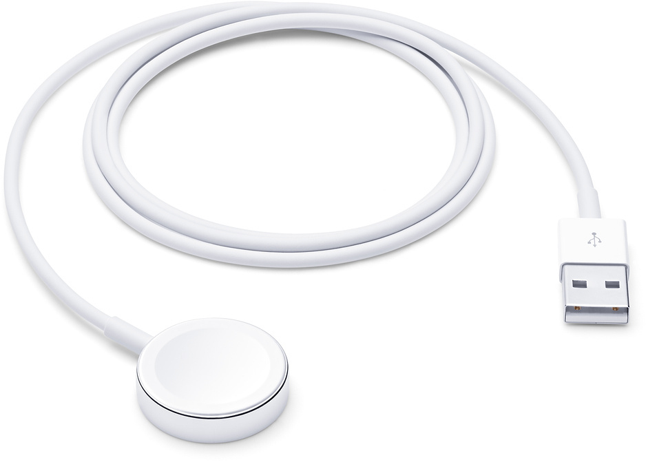 Cable Magnético de Carga Rápida para Apple Watch 1m Blanco