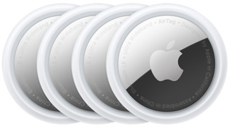 Apple - Apple AirTag (Pack 4)