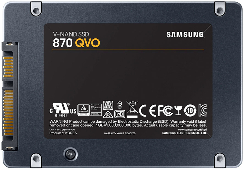 Samsung - SSD Samsung 870 QVO 4TB SATA III (560/530MB/s)