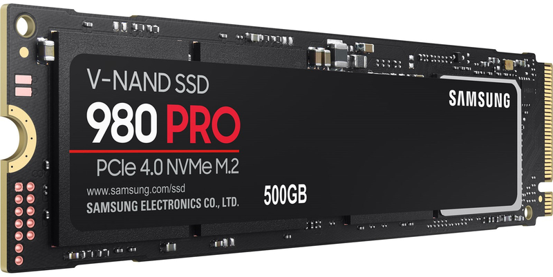 Samsung - SSD Samsung 980 PRO 500GB Gen4 M.2 NVMe (6900/5000MB/s)