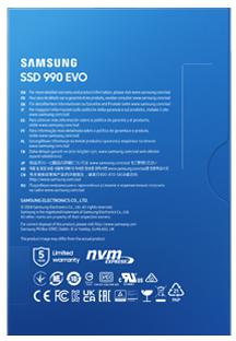 Samsung - SSD Samsung 990 EVO 1TB Gen4 M.2 NVMe (5000/4200MB/s)