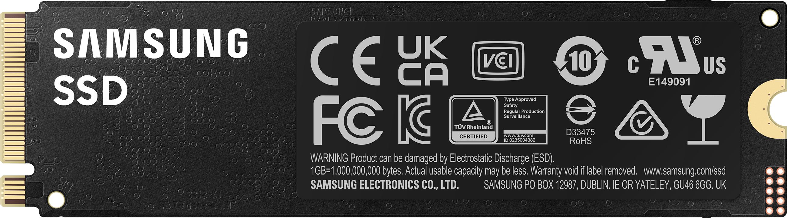 Samsung - SSD Samsung 990 PRO 4TB Gen4 M.2 NVMe (7450/6900MB/s)