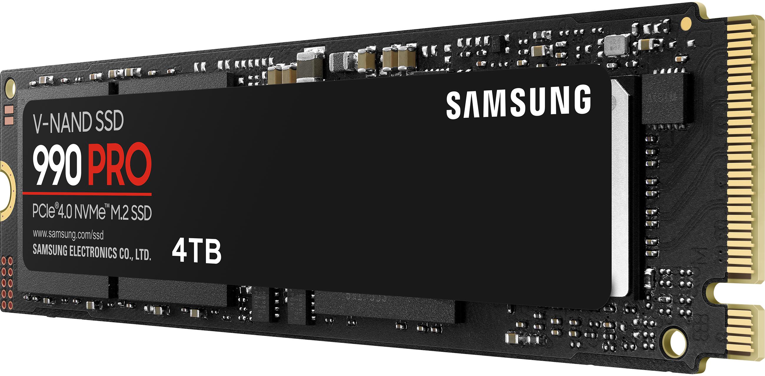 Samsung - SSD Samsung 990 PRO 4TB Gen4 M.2 NVMe (7450/6900MB/s)