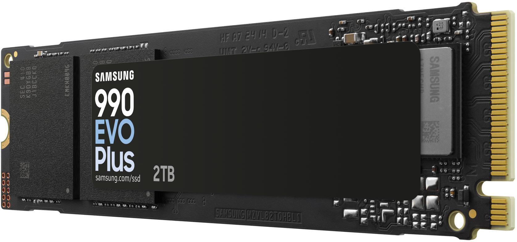 Samsung - SSD Samsung 990 EVO Plus 2TB Gen4 M.2 NVMe (7250/6300MB/s)