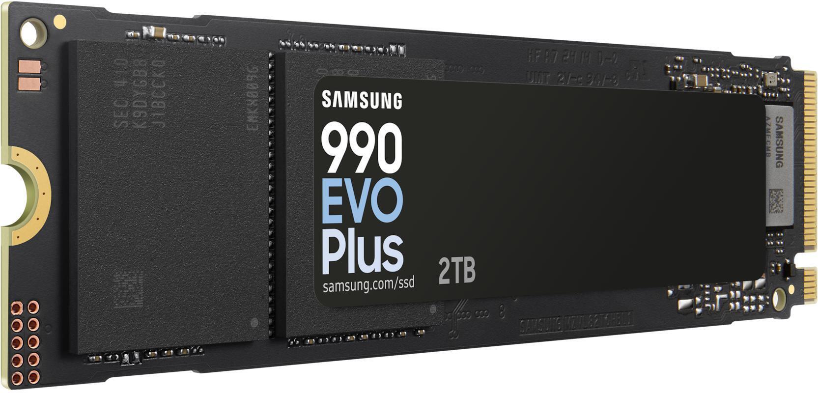 Samsung - SSD Samsung 990 EVO Plus 2TB Gen4 M.2 NVMe (7250/6300MB/s)