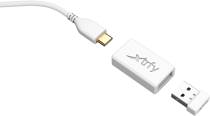 Cherry Xtrfy - Ratón Gaming Cherry Xtrfy MZ1 Wireless RGB Blanco