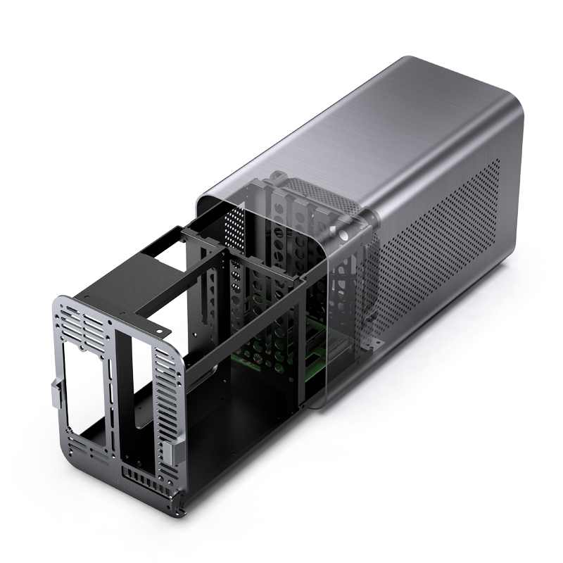 Jonsbo - Caja Mini-ITX Jonsbo N1 Cinzenta