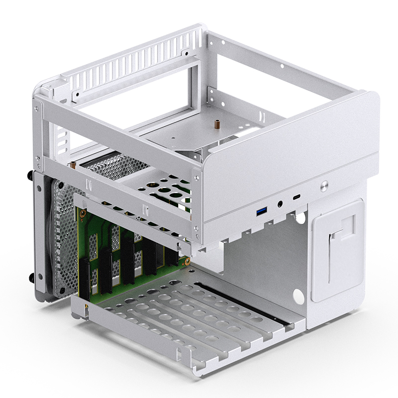 Jonsbo - Caja Mini-ITX Jonsbo N2 Blanco