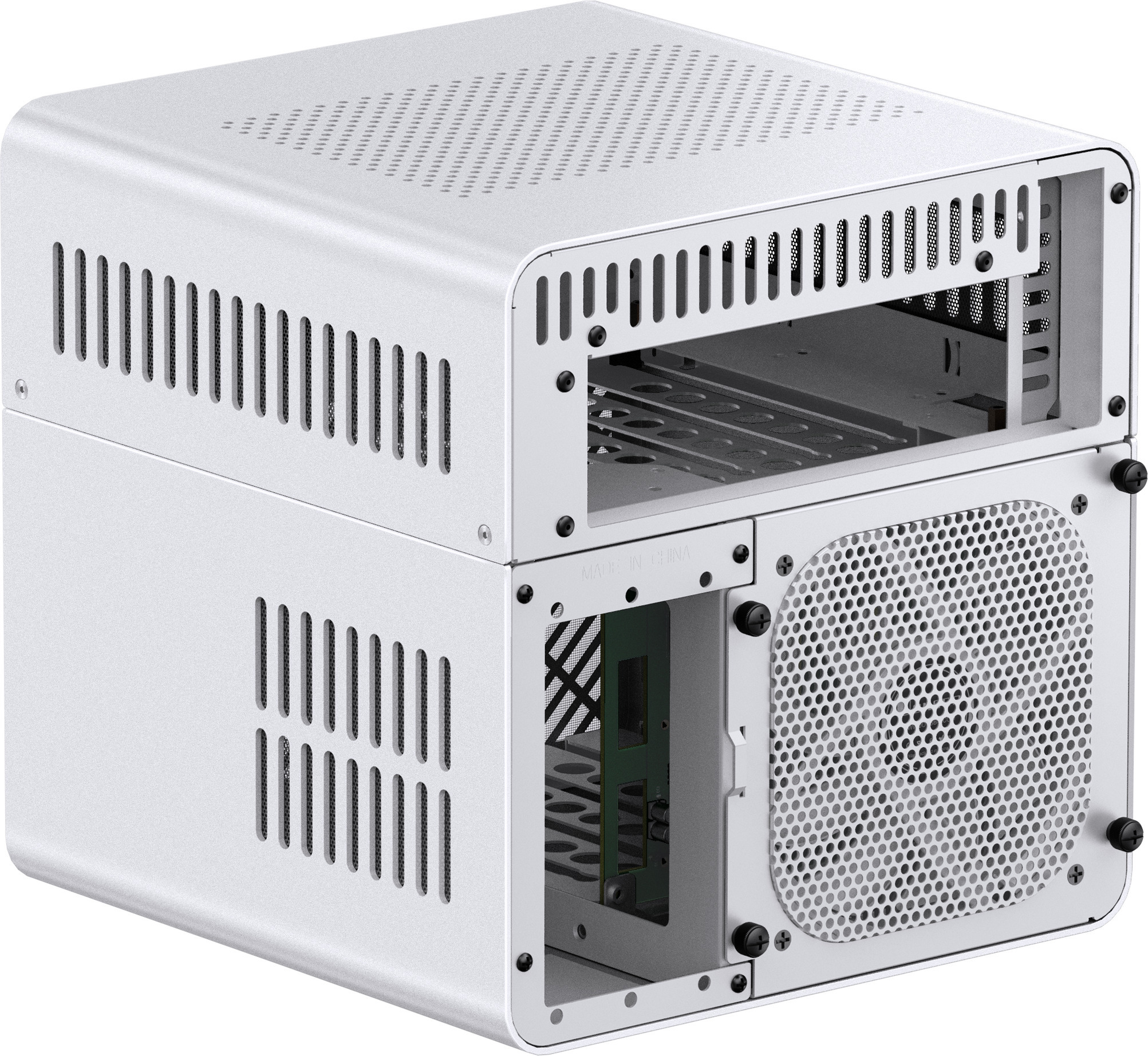 Jonsbo - Caja Mini-ITX Jonsbo N2 Blanco