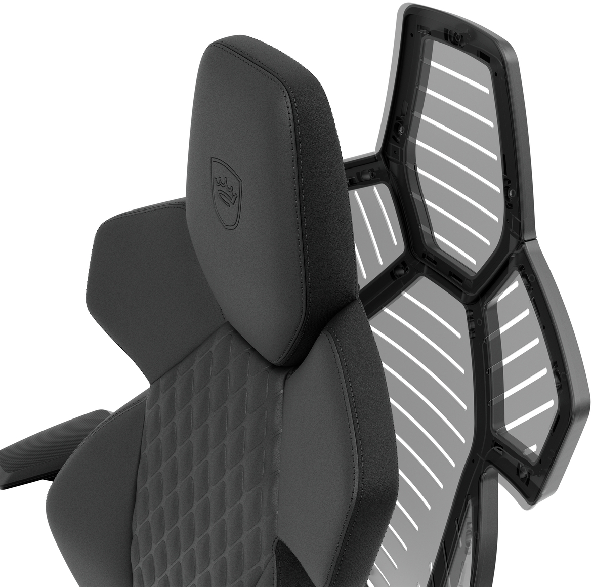 noblechairs - Silla noblechairs DAWN - Black Edition