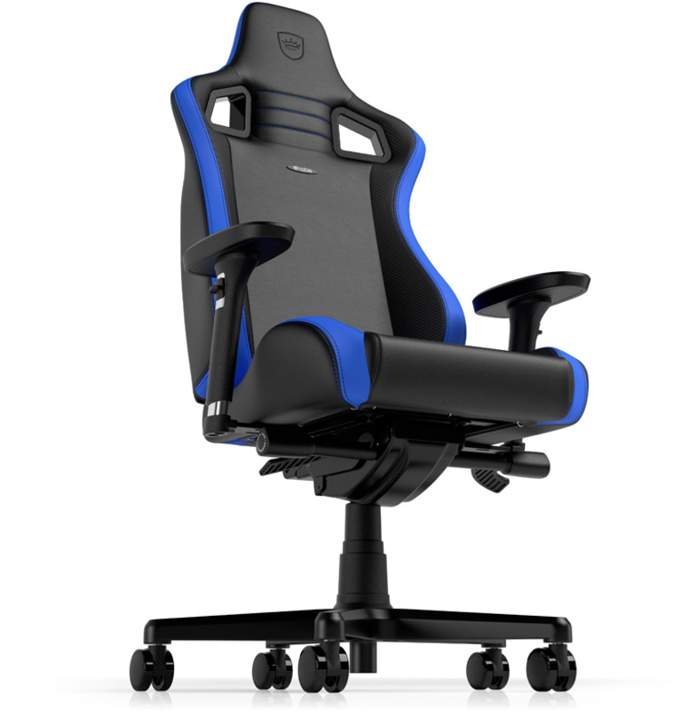 noblechairs - Silla noblechairs EPIC Compact - Negro /Carbono /Azul