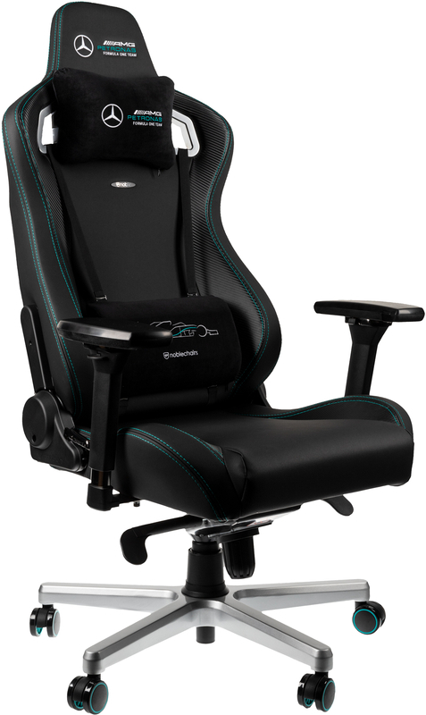 noblechairs - ** B Grade ** Silla noblechairs EPIC PU Leather Mercedes-AMG Petronas Formula One Team