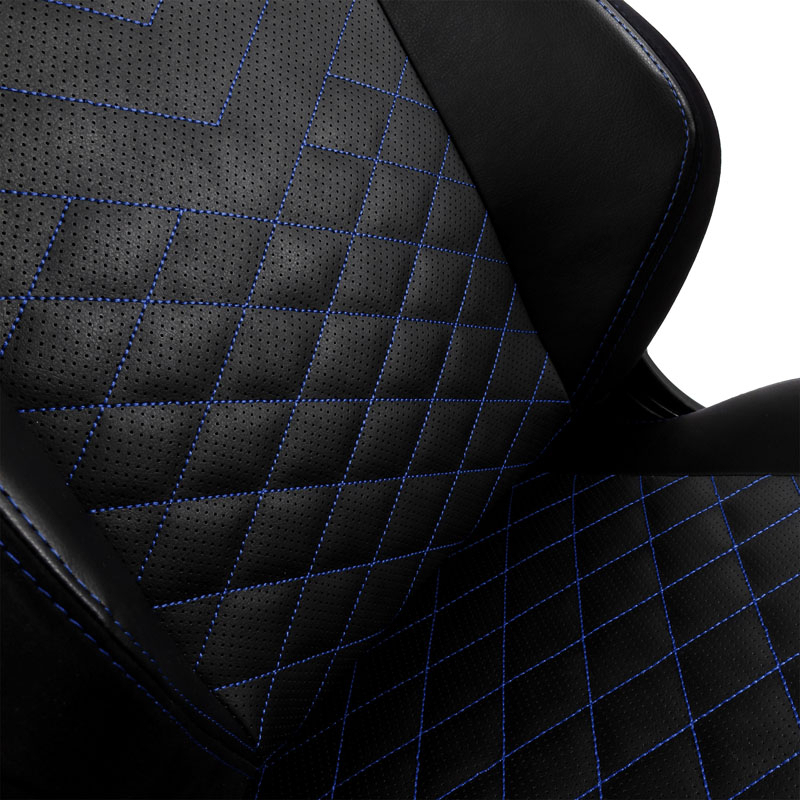 noblechairs - ** B Grade ** Silla noblechairs HERO PU Leather Negro / Azul