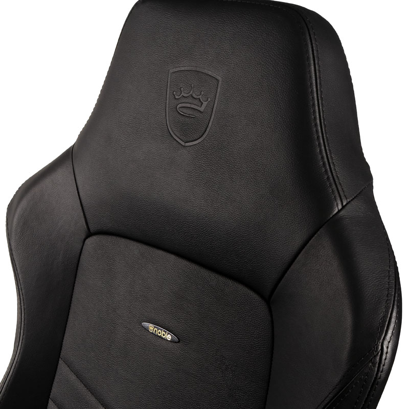 noblechairs - ** B Grade ** Silla noblechairs HERO Real Leather Negro