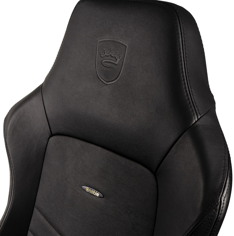 noblechairs - Silla noblechairs HERO Real Leather Negro