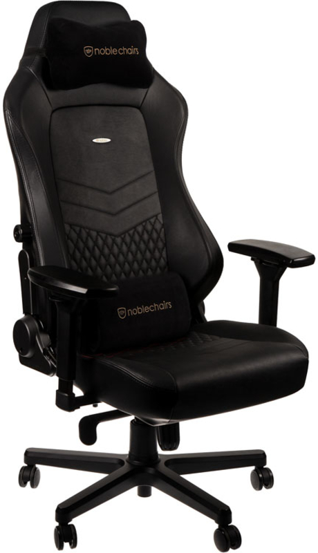 noblechairs - Silla noblechairs HERO Real Leather Negro