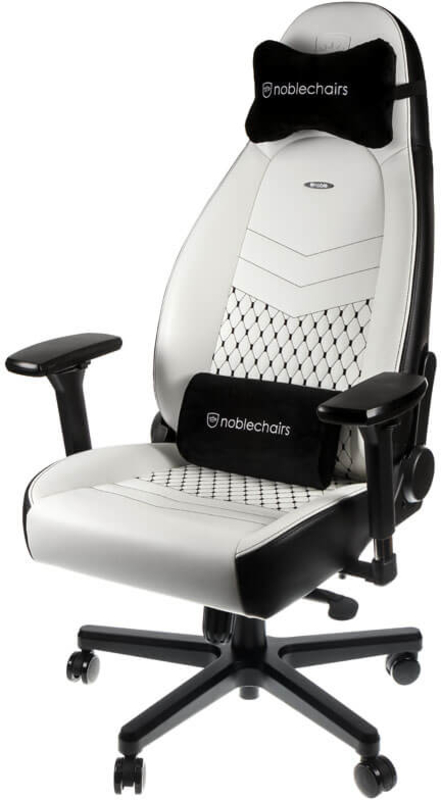 noblechairs - ** B Grade ** Silla noblechairs ICON PU Leather Blanco