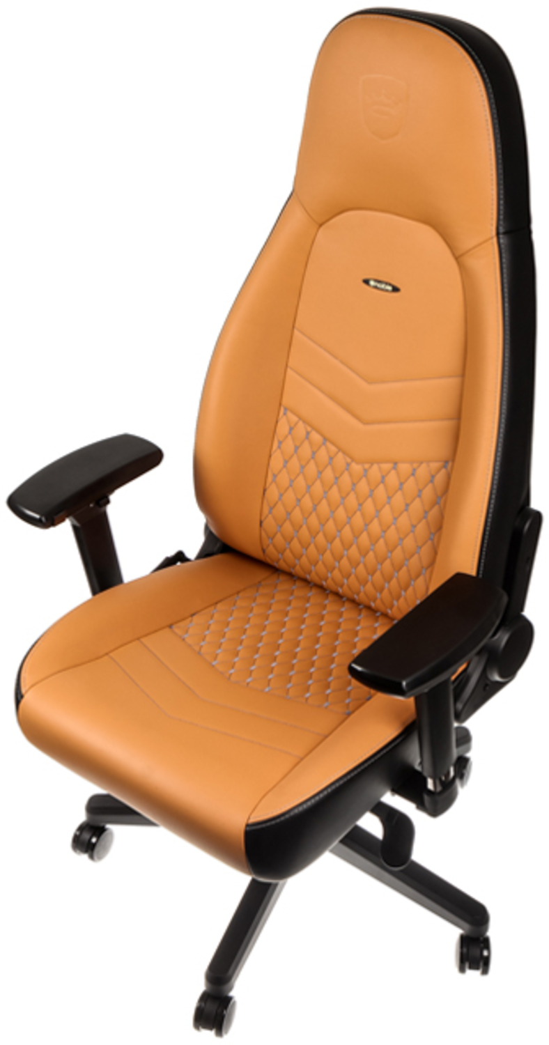 noblechairs - Silla noblechairs ICON Real Leather Cognac / Negro