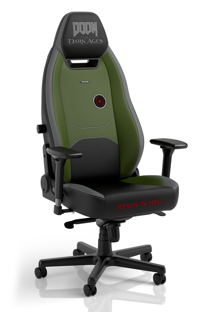 noblechairs - Silla noblechairs LEGEND - DOOM The Dark Ages Edition