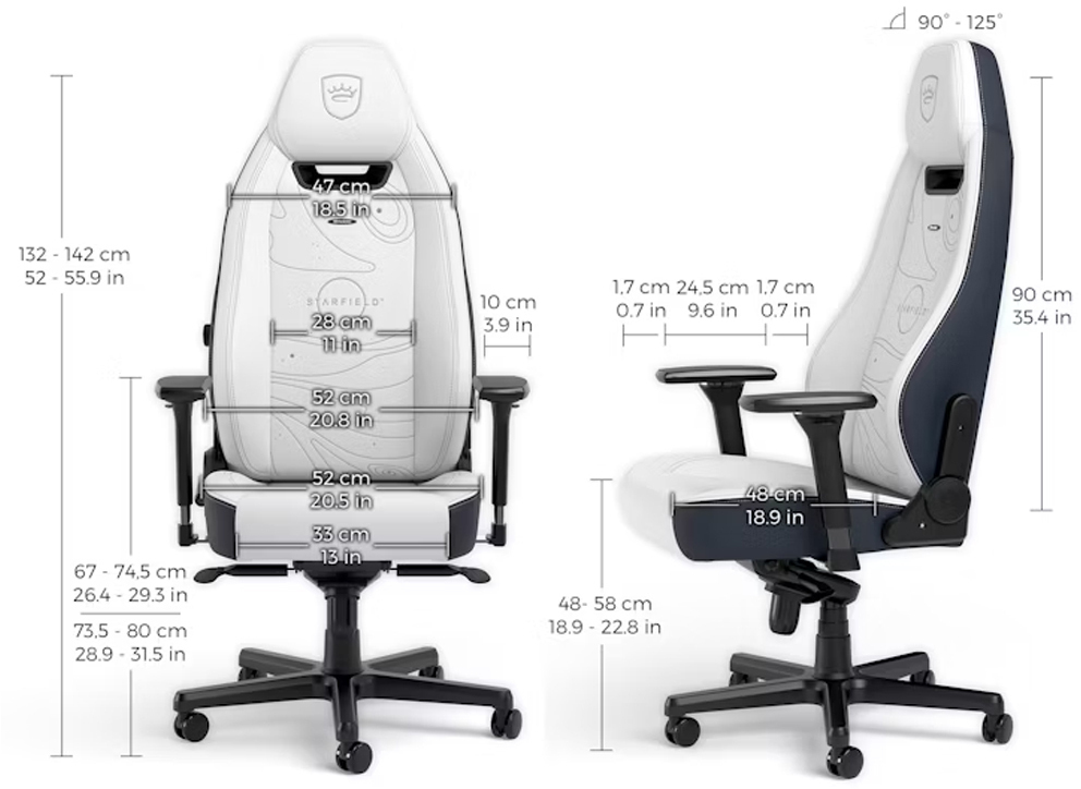 noblechairs - ** B Grade ** Silla noblechairs LEGEND - Starfield Edition