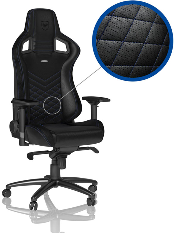 noblechairs - ** B Grade ** Silla noblechairs EPIC - Negro / Azul