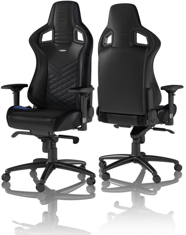 noblechairs - ** B Grade ** Silla noblechairs EPIC - Negro / Azul