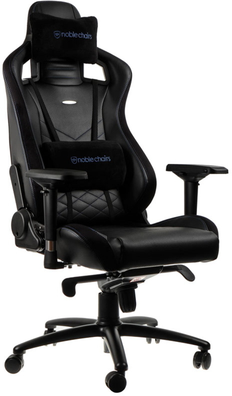 noblechairs - ** B Grade ** Silla noblechairs EPIC - Negro / Azul