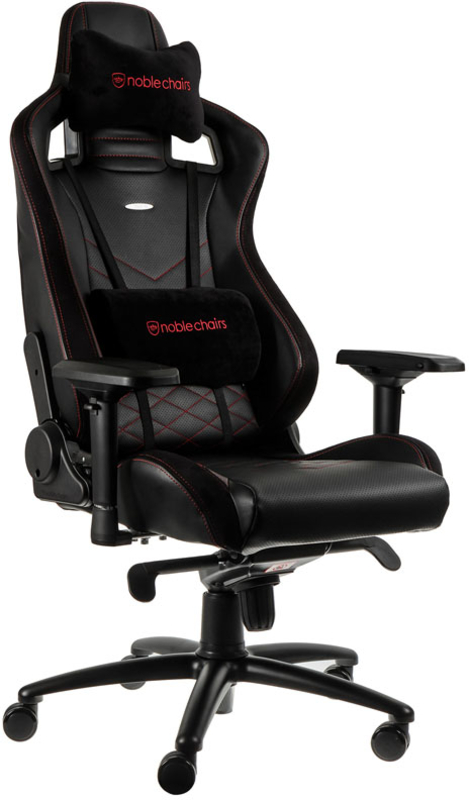 noblechairs - ** B Grade ** Silla noblechairs EPIC - Negro / Rojo