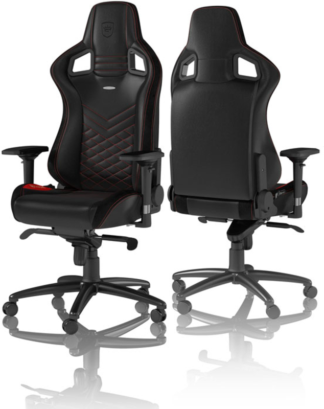 noblechairs - Silla noblechairs EPIC - Negro / Rojo