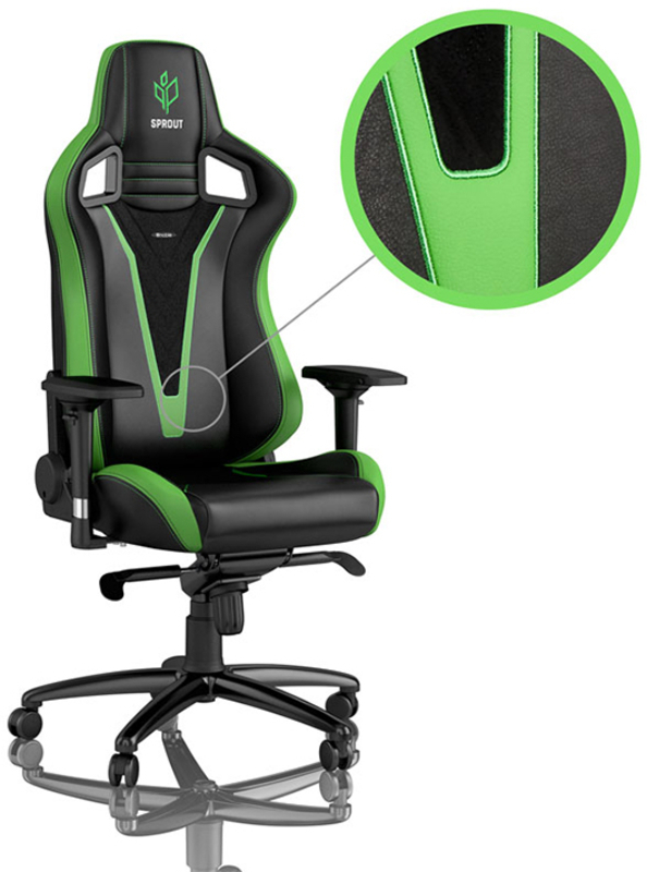 ** B Grade ** Silla noblechairs EPIC PU Sprout Edition
