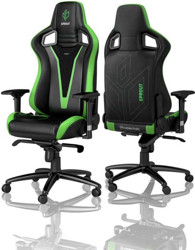 noblechairs - ** B Grade ** Silla noblechairs EPIC PU Sprout Edition